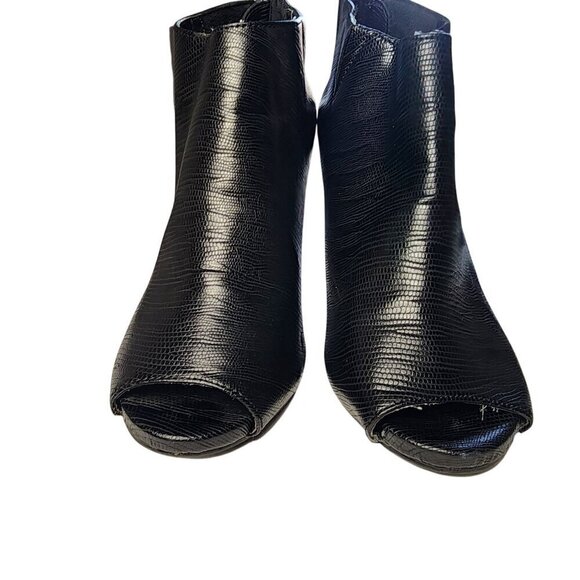 Ann Marino Dressy Stiletto Ankle Shooties Black Women's Size 7.5 - Picture 3 of 16